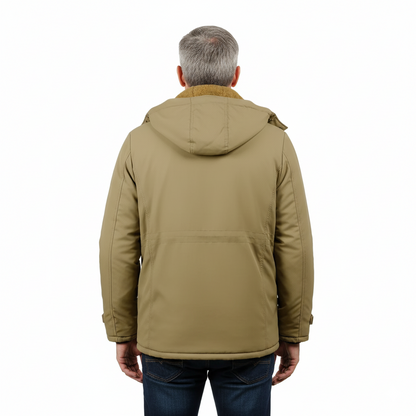 Men’s Outdoor Winter Jacket – Padded & Warm – Fall & Winter