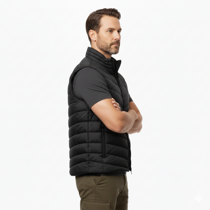 Men’s Padded Vest – Lightweight, Quilted, and Comfortable