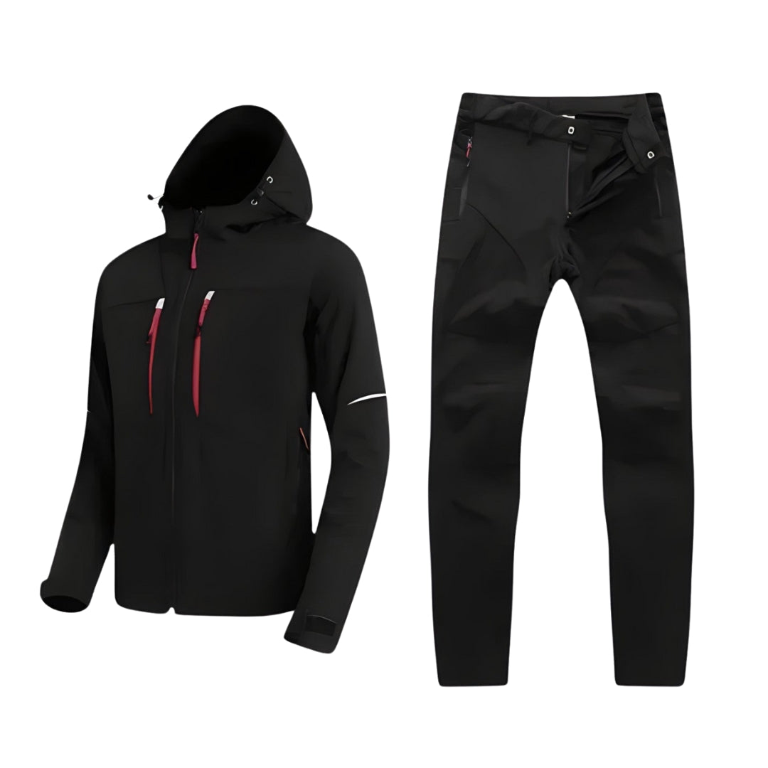 Men’s Softshell Set – Jacket and Pants – Outdoor Trekking