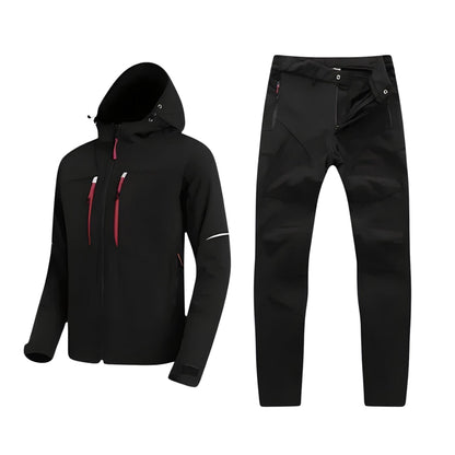Men’s Softshell Set – Jacket and Pants – Outdoor Trekking