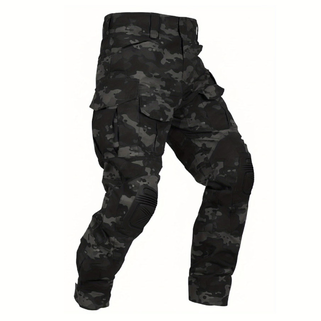 Men’s Tactical Work Pants – 10 Pockets – Reinforced Knees