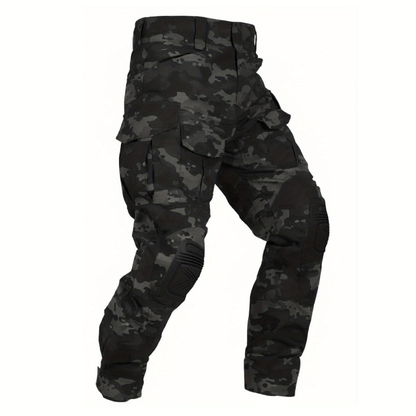 Men’s Tactical Work Pants – 10 Pockets – Reinforced Knees