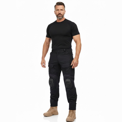 Men’s Tactical Work Pants – 10 Pockets – Reinforced Knees