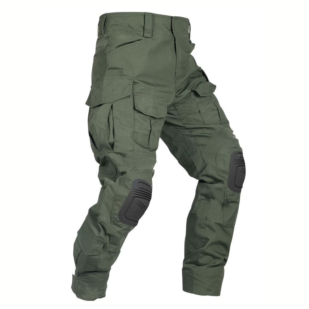 Men’s Tactical Work Pants – 10 Pockets – Reinforced Knees