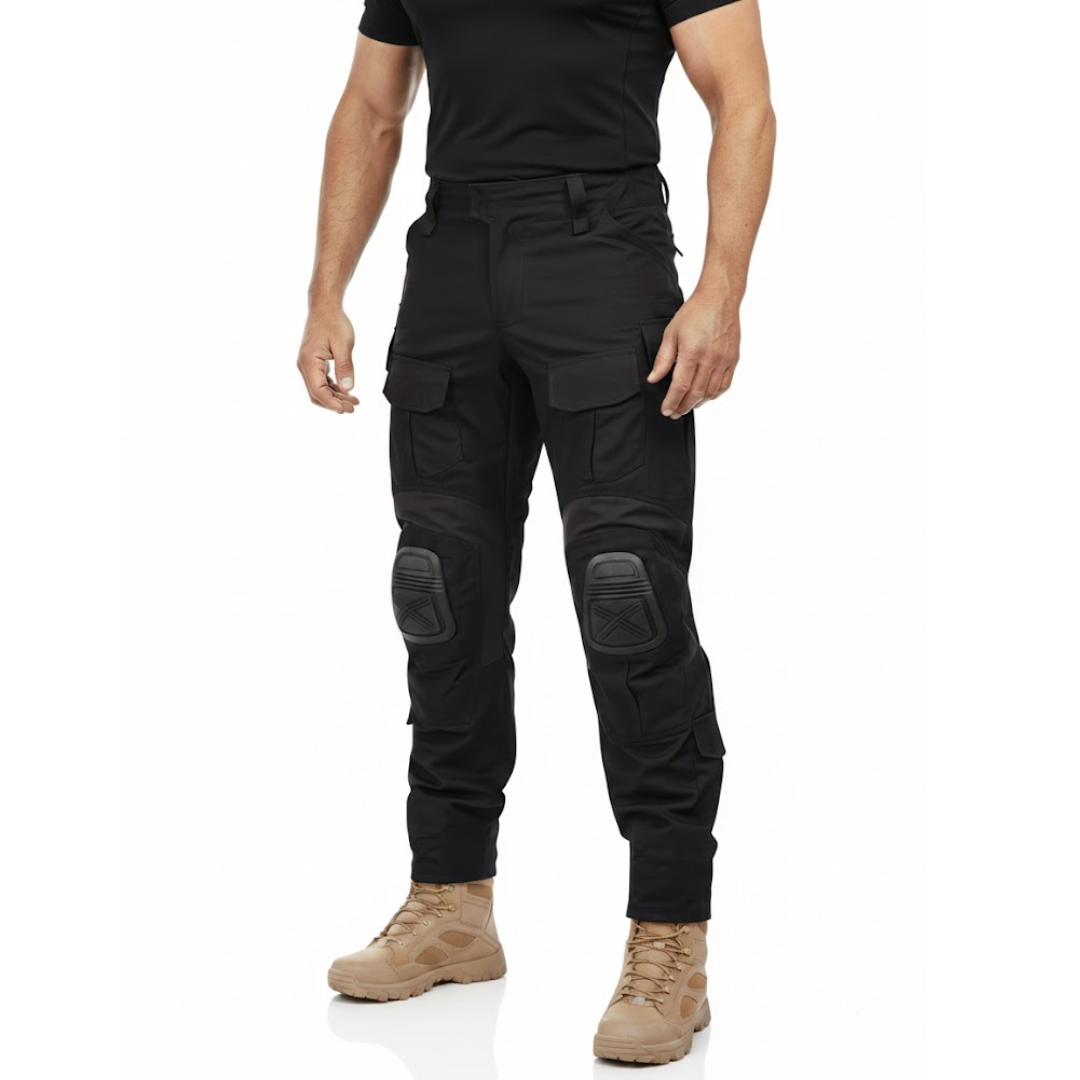 Men’s Tactical Work Pants – 10 Pockets – Reinforced Knees