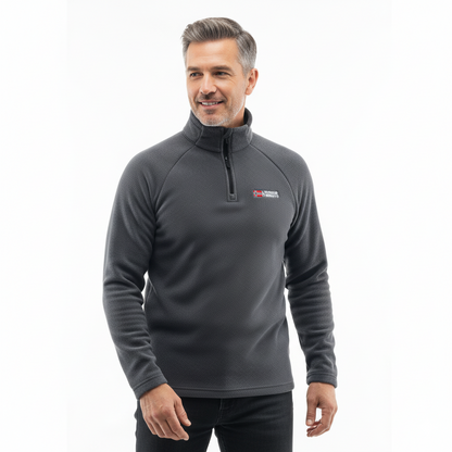 Men’s Thermal Fleece Pullover – Half-Zip & Breathable – Winter
