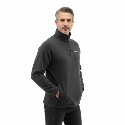 Men’s Thermal Fleece Pullover – Half-Zip & Breathable – Winter