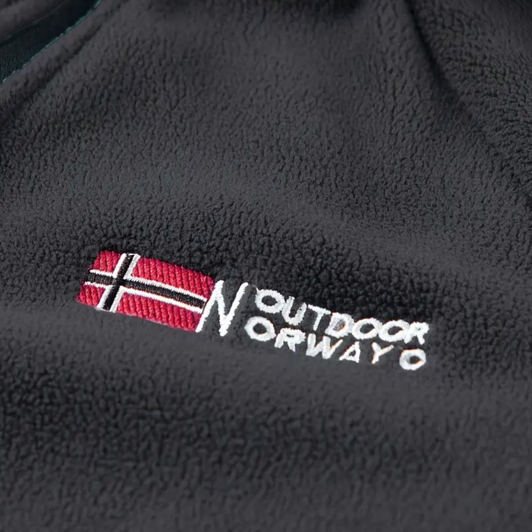 Men’s Thermal Fleece Pullover – Half-Zip & Breathable – Winter