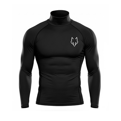 Men’s Thermal Shirt – Heat-Insulating – High-Neck Design