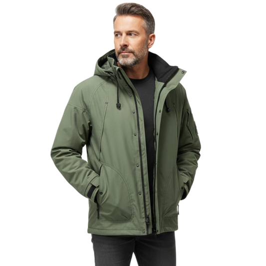 Men’s Waterproof Softshell Jacket – Lightweight & Breathable
