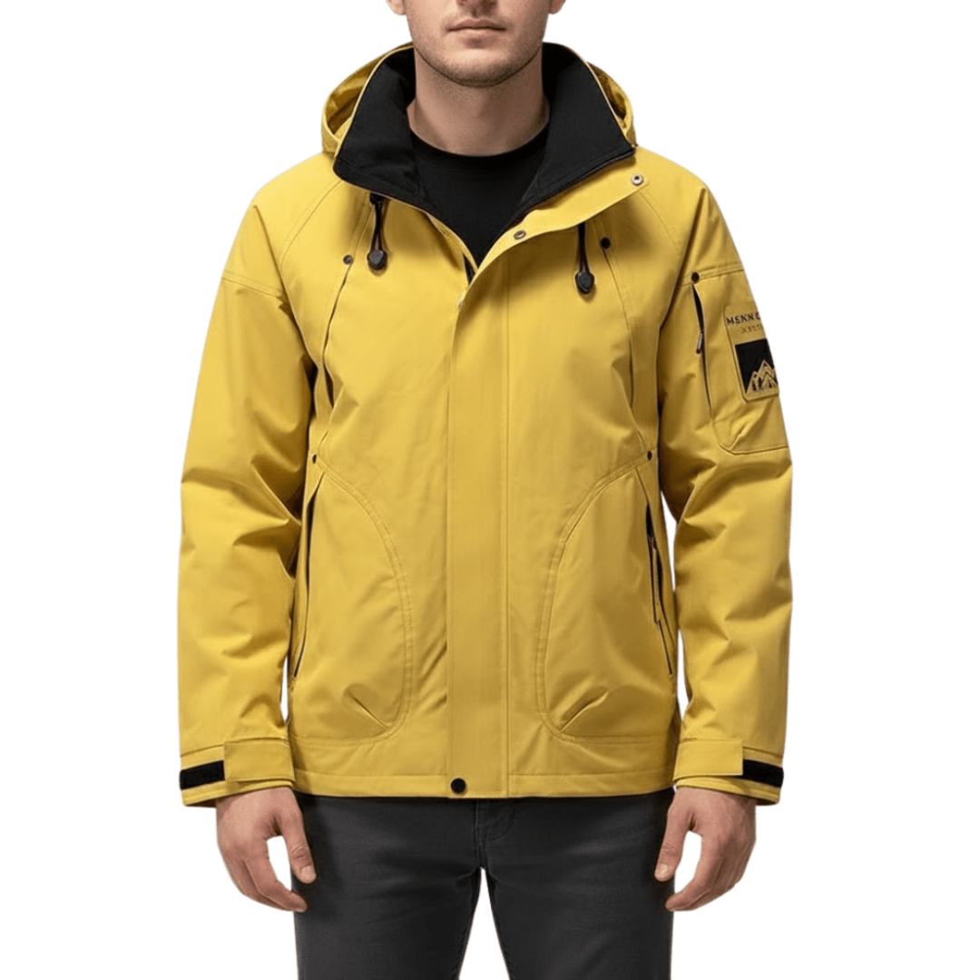 Men’s Waterproof Softshell Jacket – Lightweight & Breathable