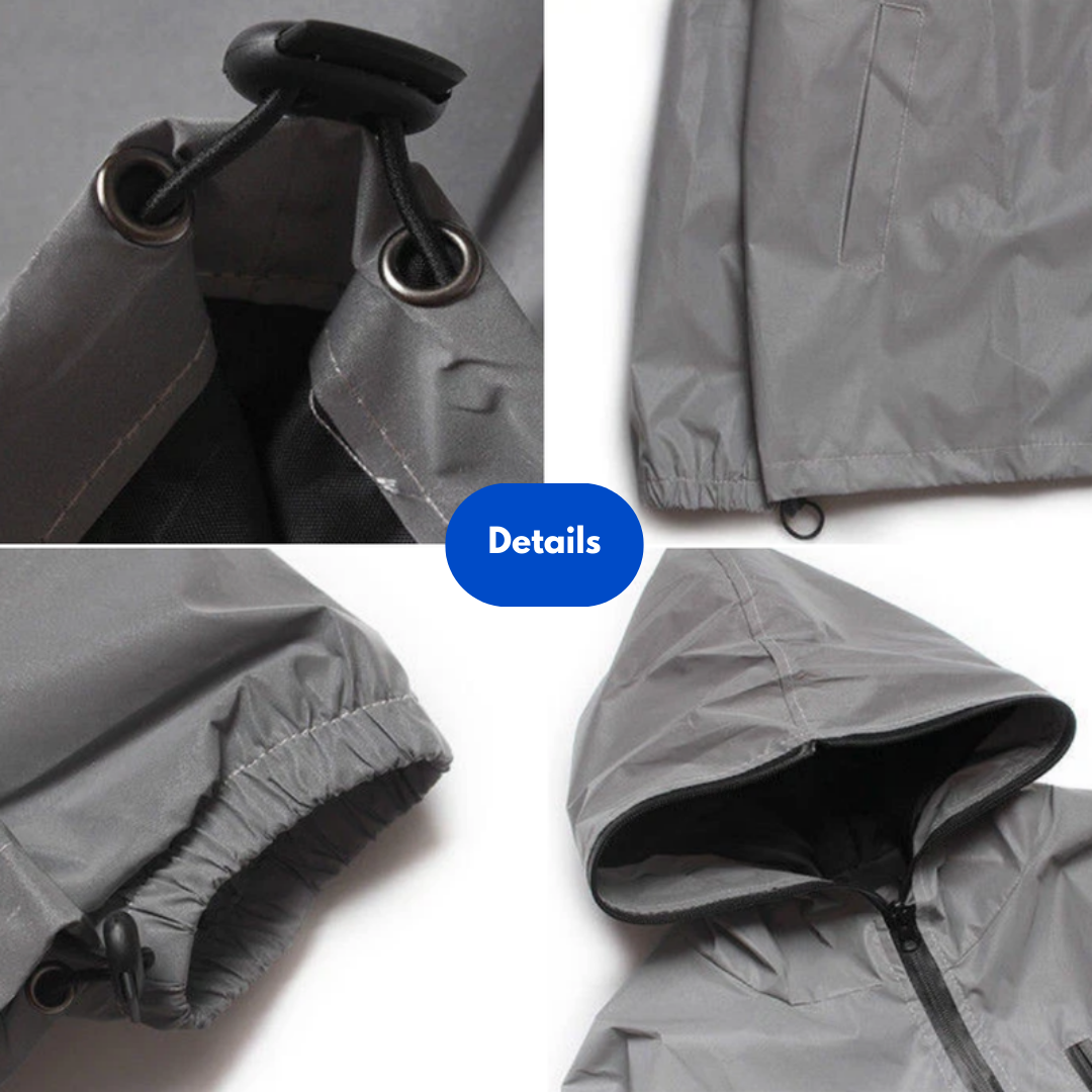 Men’s Windbreaker Jacket – Reflective – Waterproof