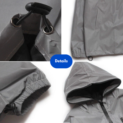 Men’s Windbreaker Jacket – Reflective – Waterproof