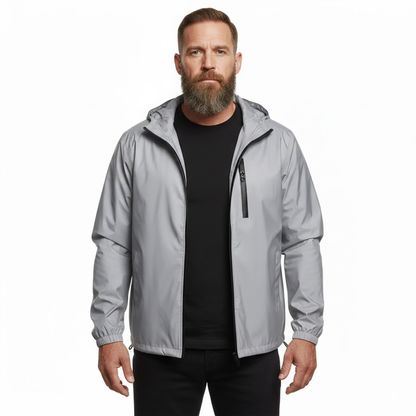 Men’s Windbreaker Jacket – Reflective – Waterproof