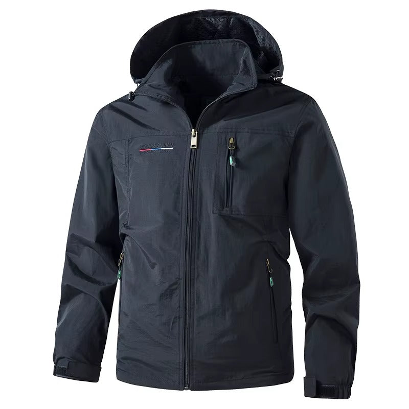 Men’s Winter Jacket – Waterproof Hooded Coat