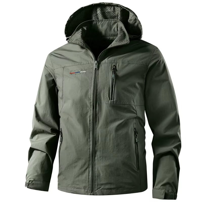 Men’s Winter Jacket – Waterproof Hooded Coat