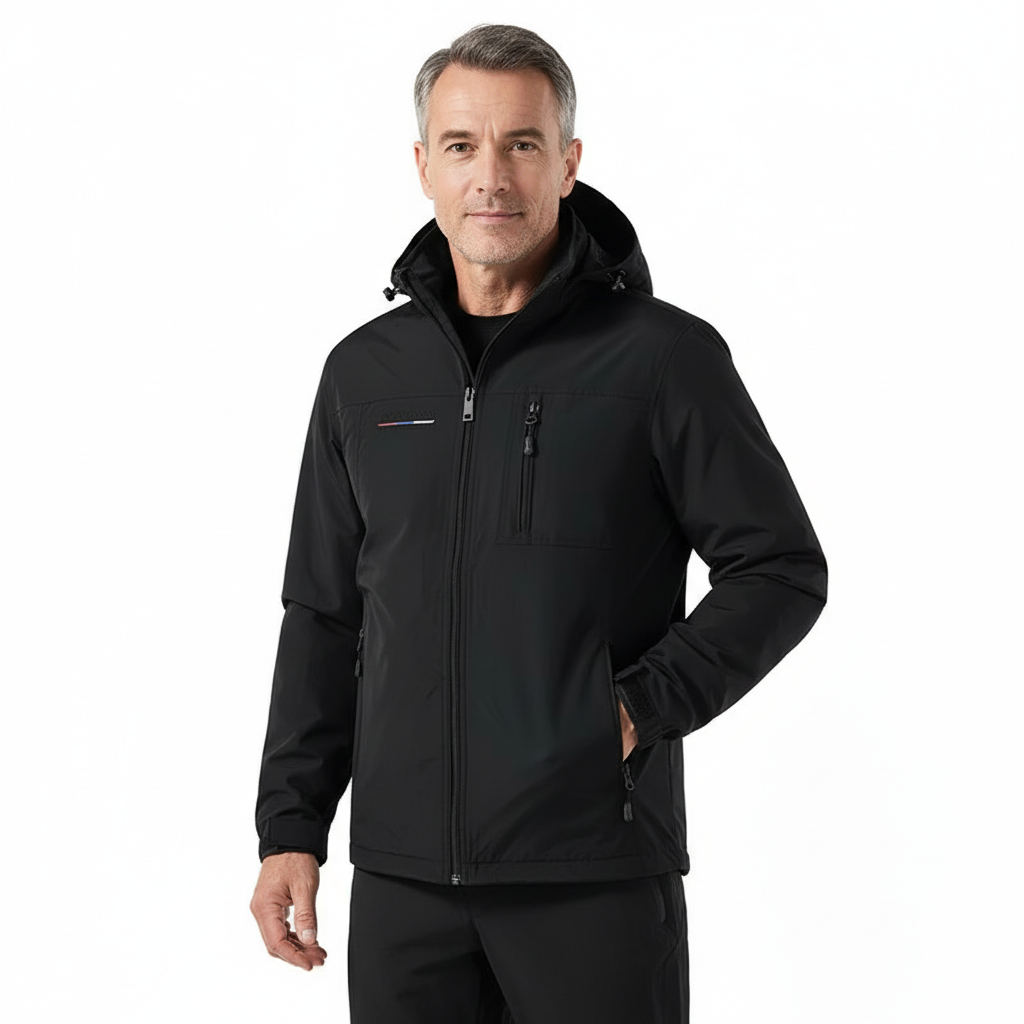 Men’s Winter Jacket – Waterproof Hooded Coat