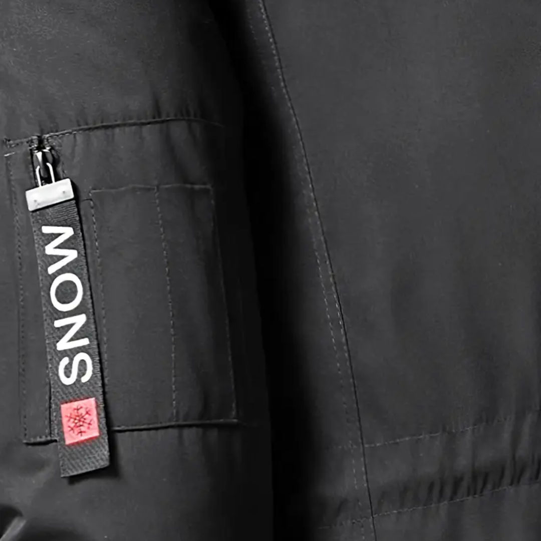 Men’s Winter Parka Jacket – Faux Fur Hood – Warm & Comfortable