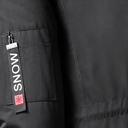 Men’s Winter Parka Jacket – Faux Fur Hood – Warm & Comfortable