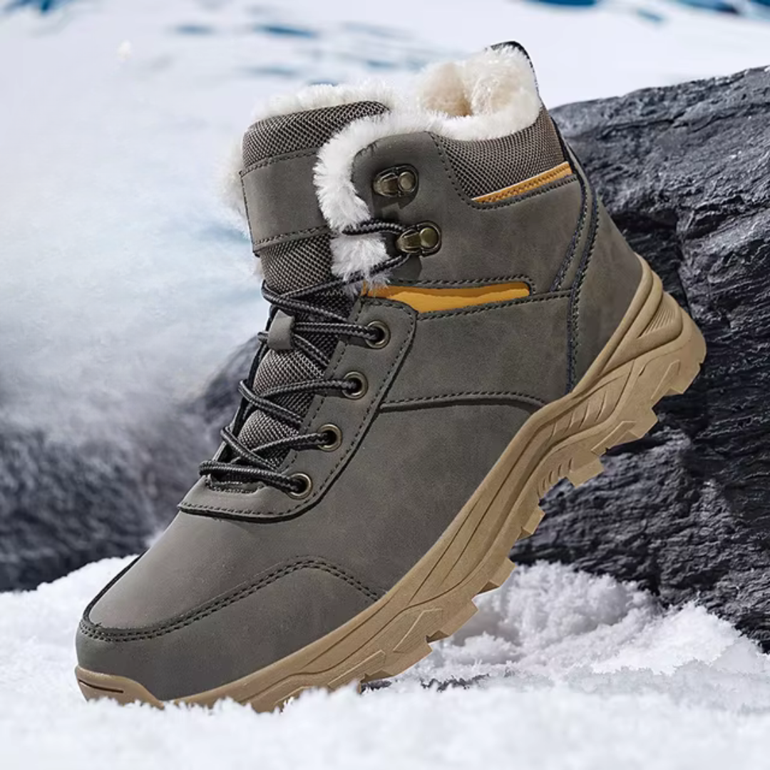 Men’s Winter Snow Boots – Thermal Lined – Non-Slip