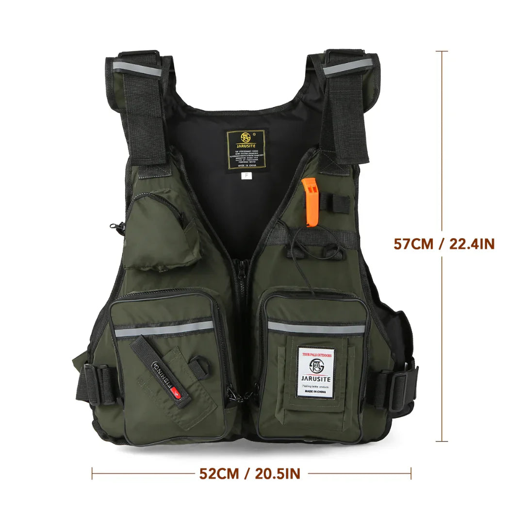 Multi-Use Fishing Vest - Storage Pockets