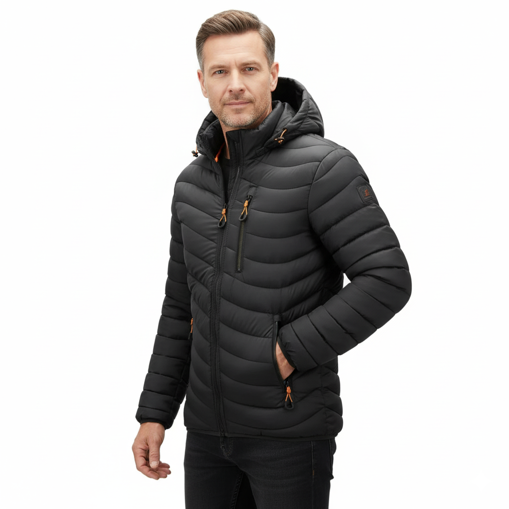 Outdoor Down Jacket – Water-Repellent – Autumn & Winter