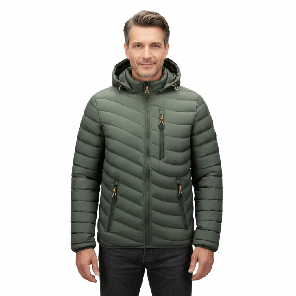 Outdoor Down Jacket – Water-Repellent – Autumn & Winter