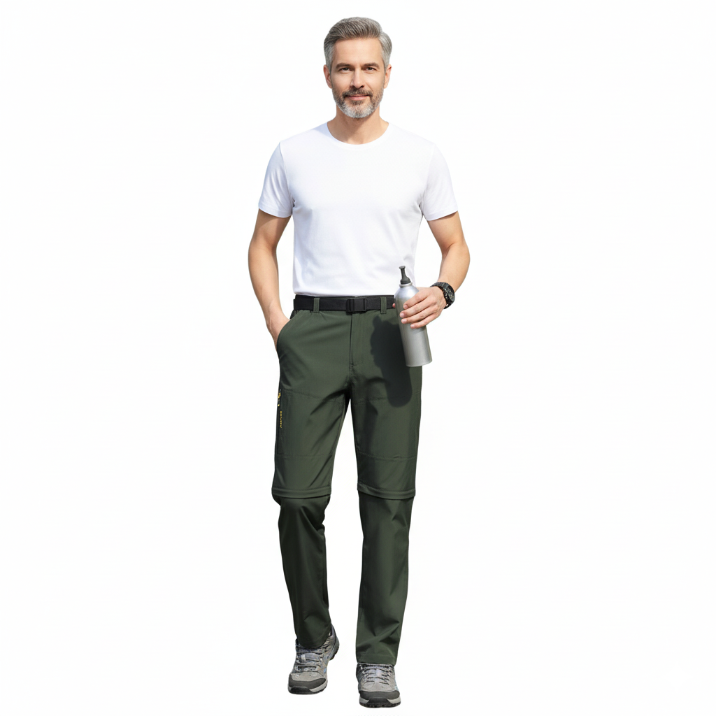 Outdoor Men’s Hiking Pants – Waterproof & Flexible – All Season