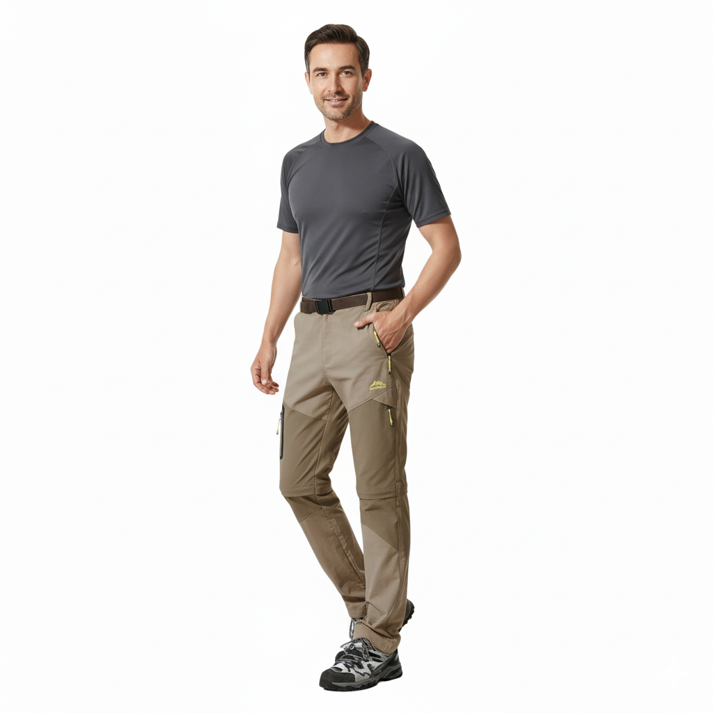 Outdoor Men’s Hiking Pants – Waterproof & Flexible – All Season