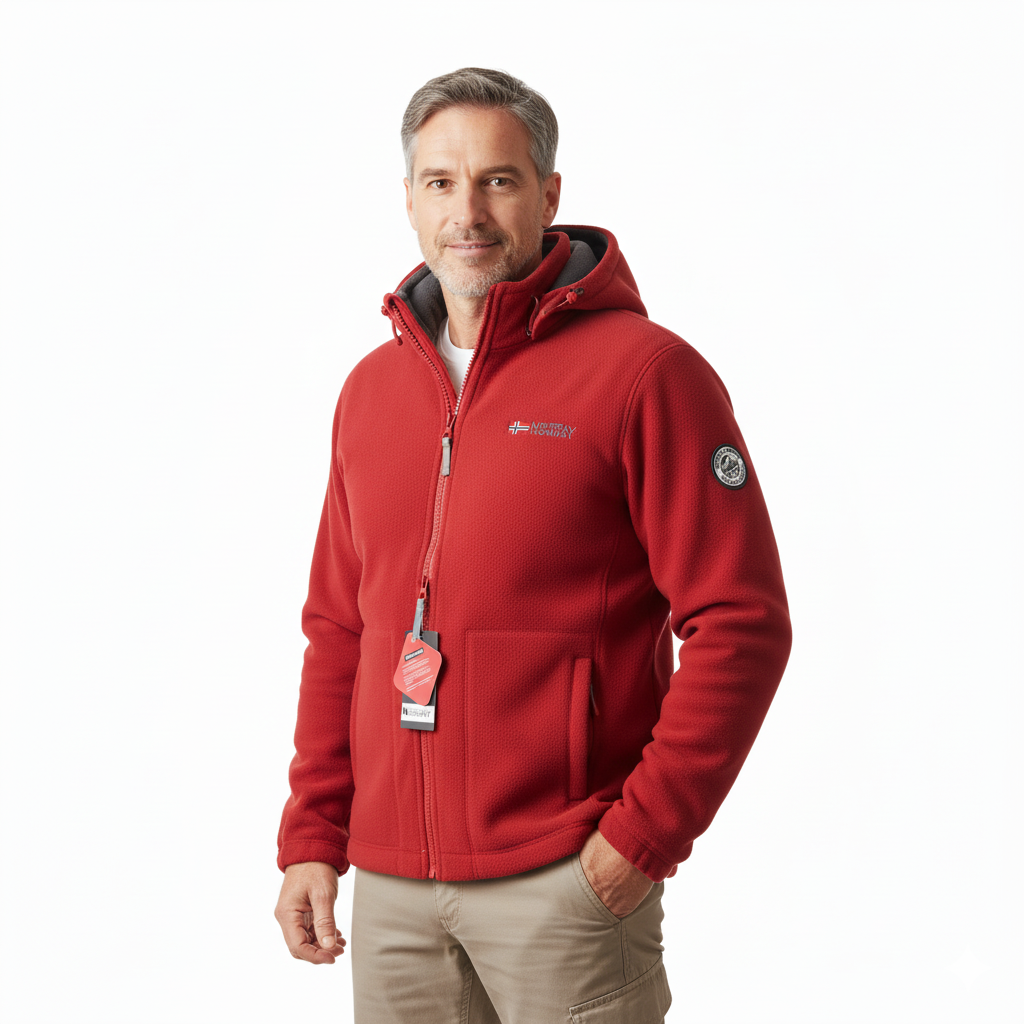 Outdoor Polar Fleece Jacket – Sherpa Warmth – Winter