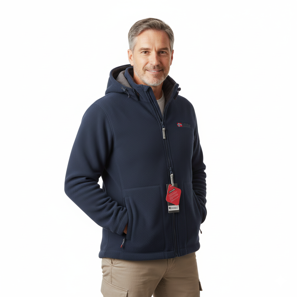 Outdoor Polar Fleece Jacket – Sherpa Warmth – Winter
