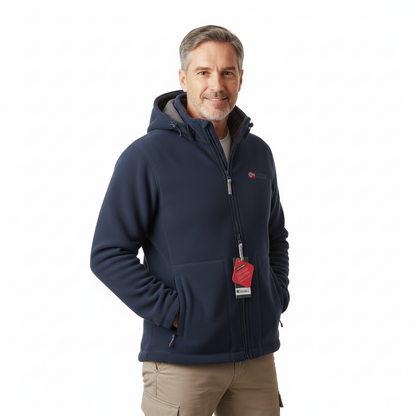 Outdoor Polar Fleece Jacket – Sherpa Warmth – Winter