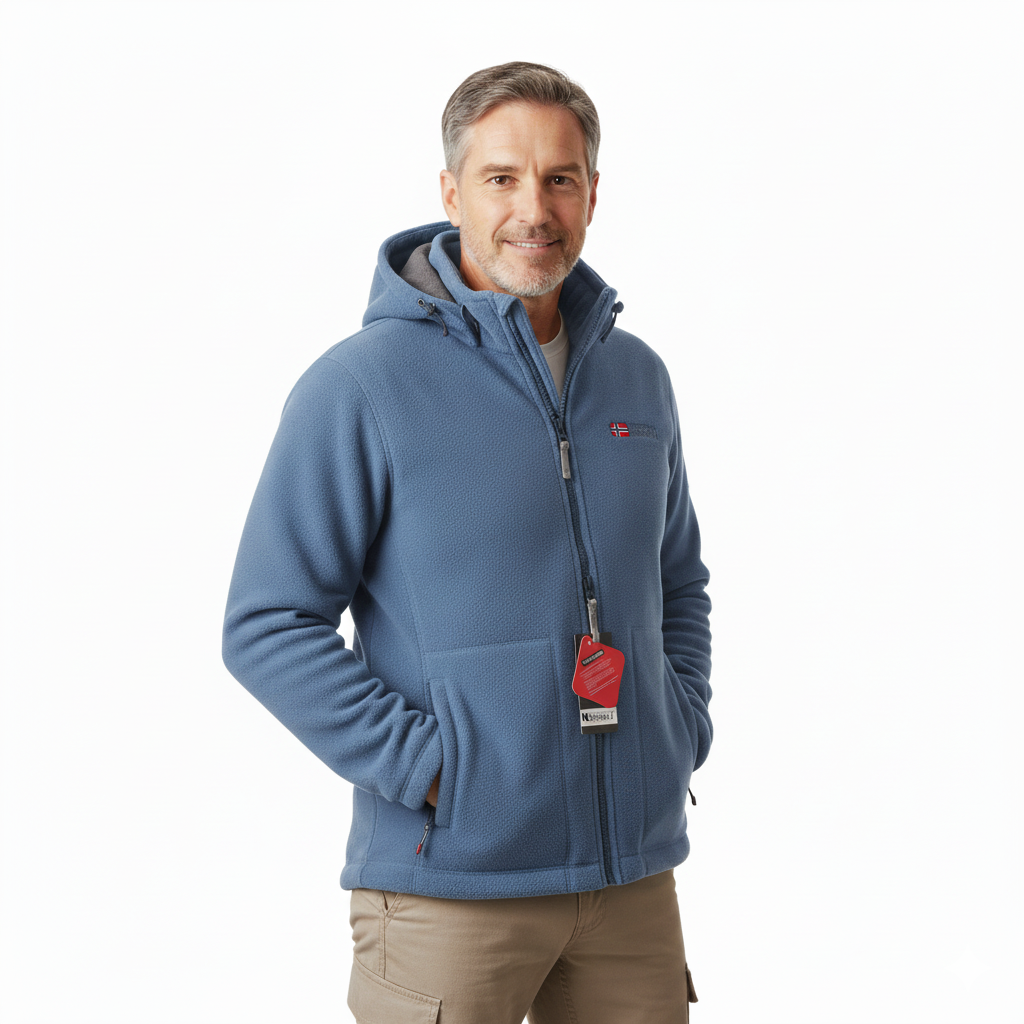 Outdoor Polar Fleece Jacket – Sherpa Warmth – Winter