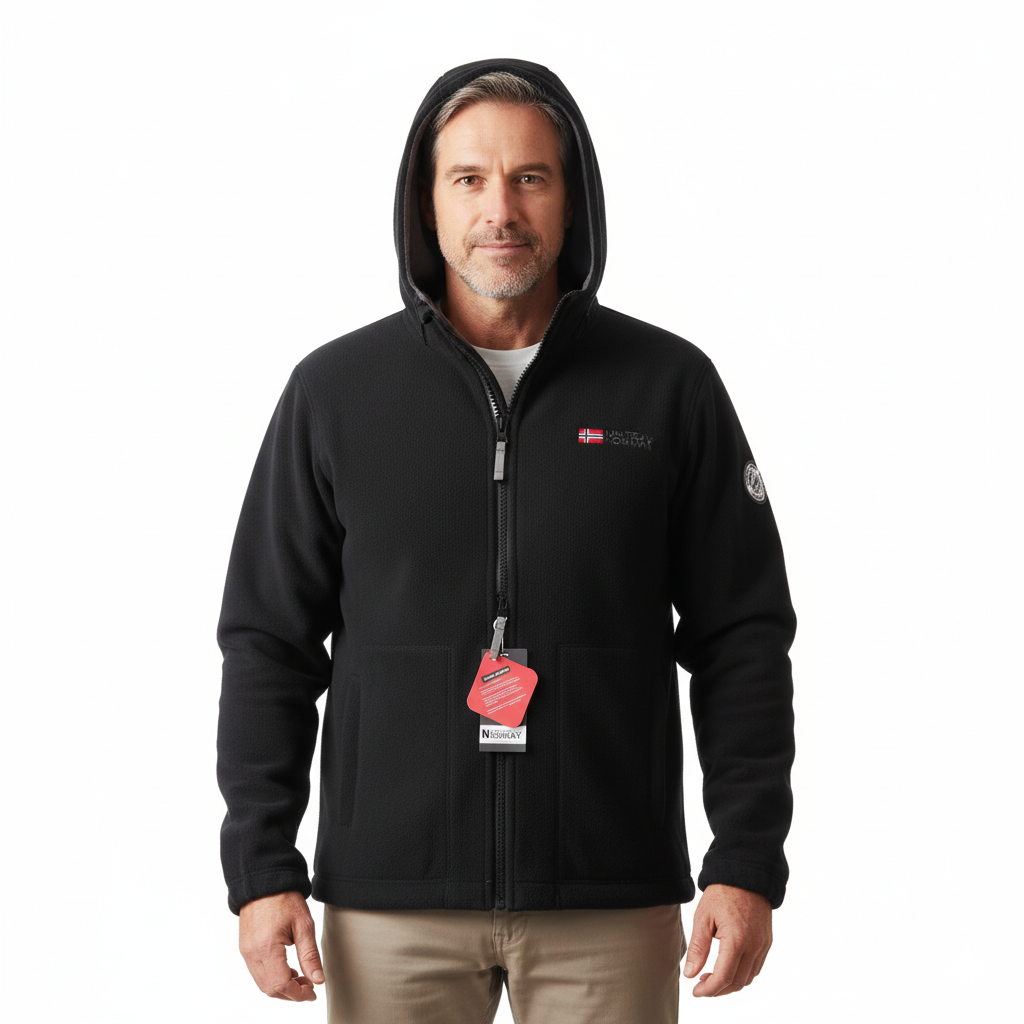 Outdoor Polar Fleece Jacket – Sherpa Warmth – Winter