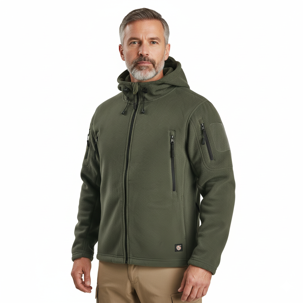 Outdoor Tactical Fleece Jacket – Lightweight & Durable – All Season