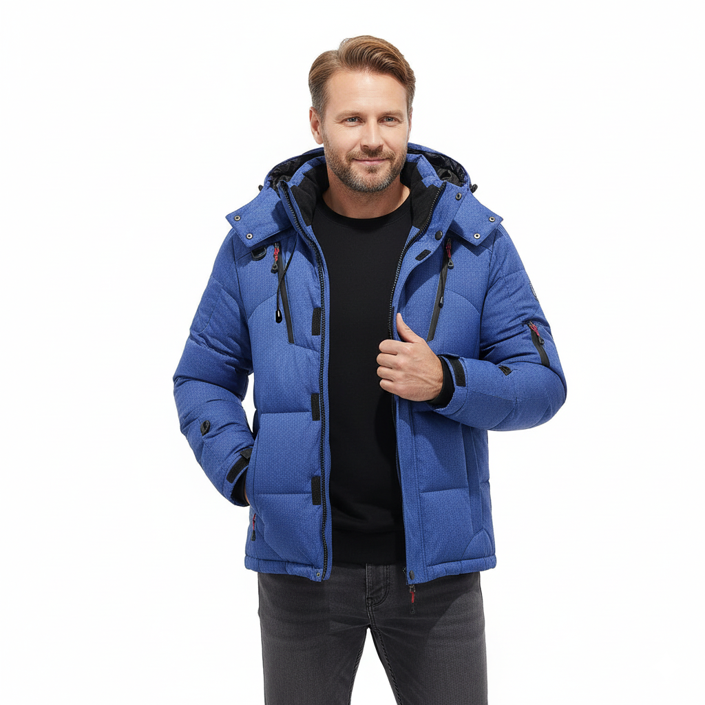 Outdoor Winter Down Jacket – Windproof & Water-Repellent – Autumn & Winter