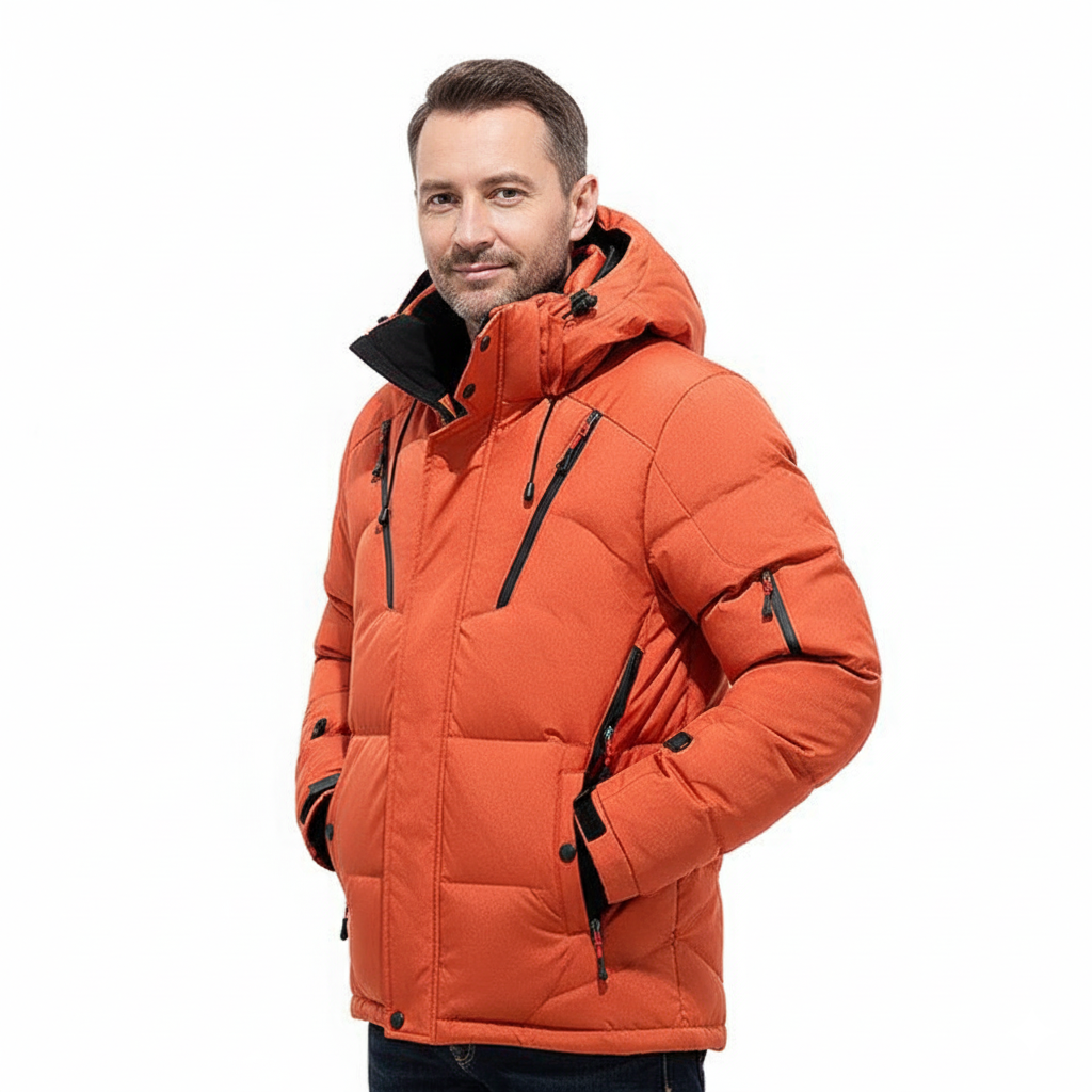 Outdoor Winter Down Jacket – Windproof & Water-Repellent – Autumn & Winter