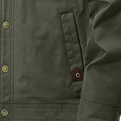 Sherpa-Lined Jacket - Durable & Warm