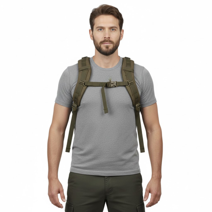 Tactical Backpack 25L – Water-Repellent – MOLLE System