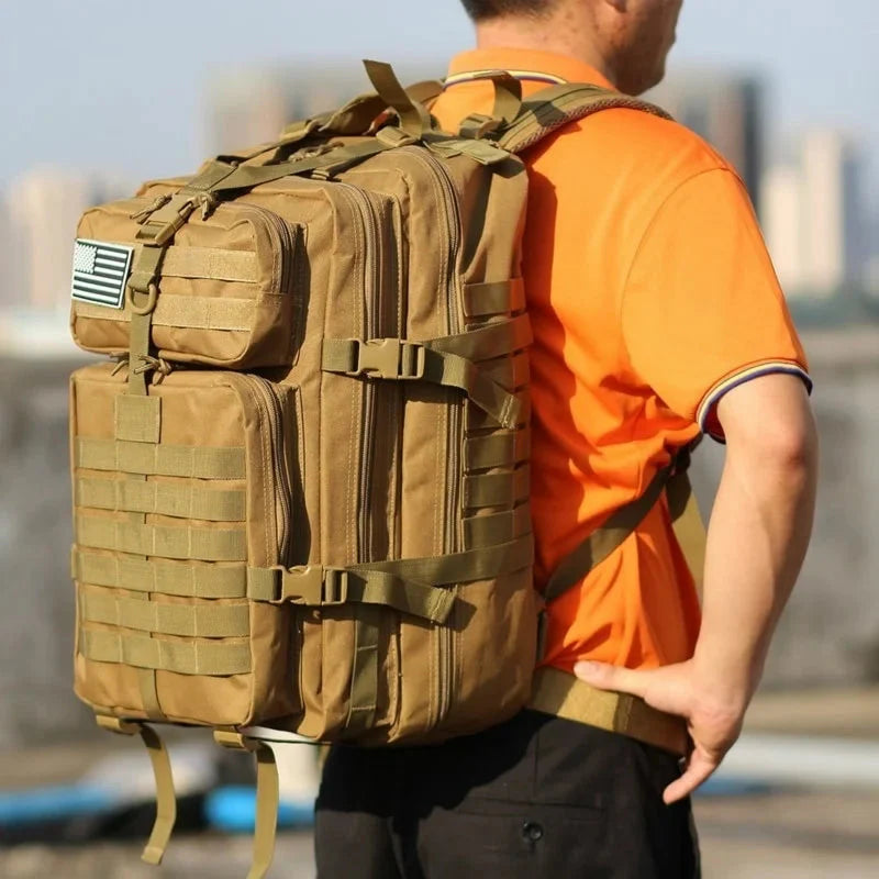 Tactical Emergency Backpack – 50L Waterproof Survival Pack