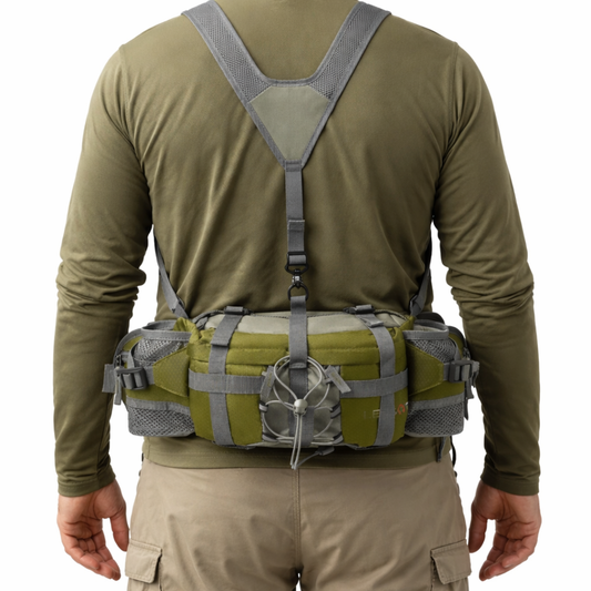 Unisex Outdoor Waist Bag – Nylon – Waterproof