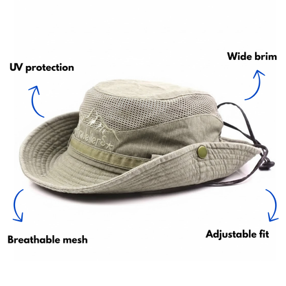 Unisex Sun Hat – High UV Protection – Adjustable