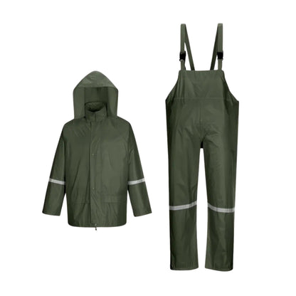 Waterproof Rain Suit – Jacket & Pants – Outdoor Workwear