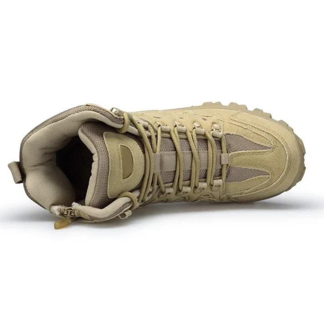 Waterproof Tactical Boots – All-Terrain Grip – Lightweight