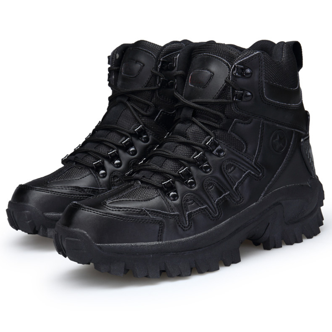 Waterproof Tactical Boots – All-Terrain Grip – Lightweight
