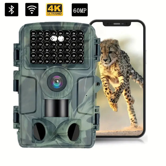 Wildlife Camera – 4K Ultra HD 60MP – With App