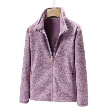 Women’s Fleece Jacket – Long Coat – Winter Outerwear