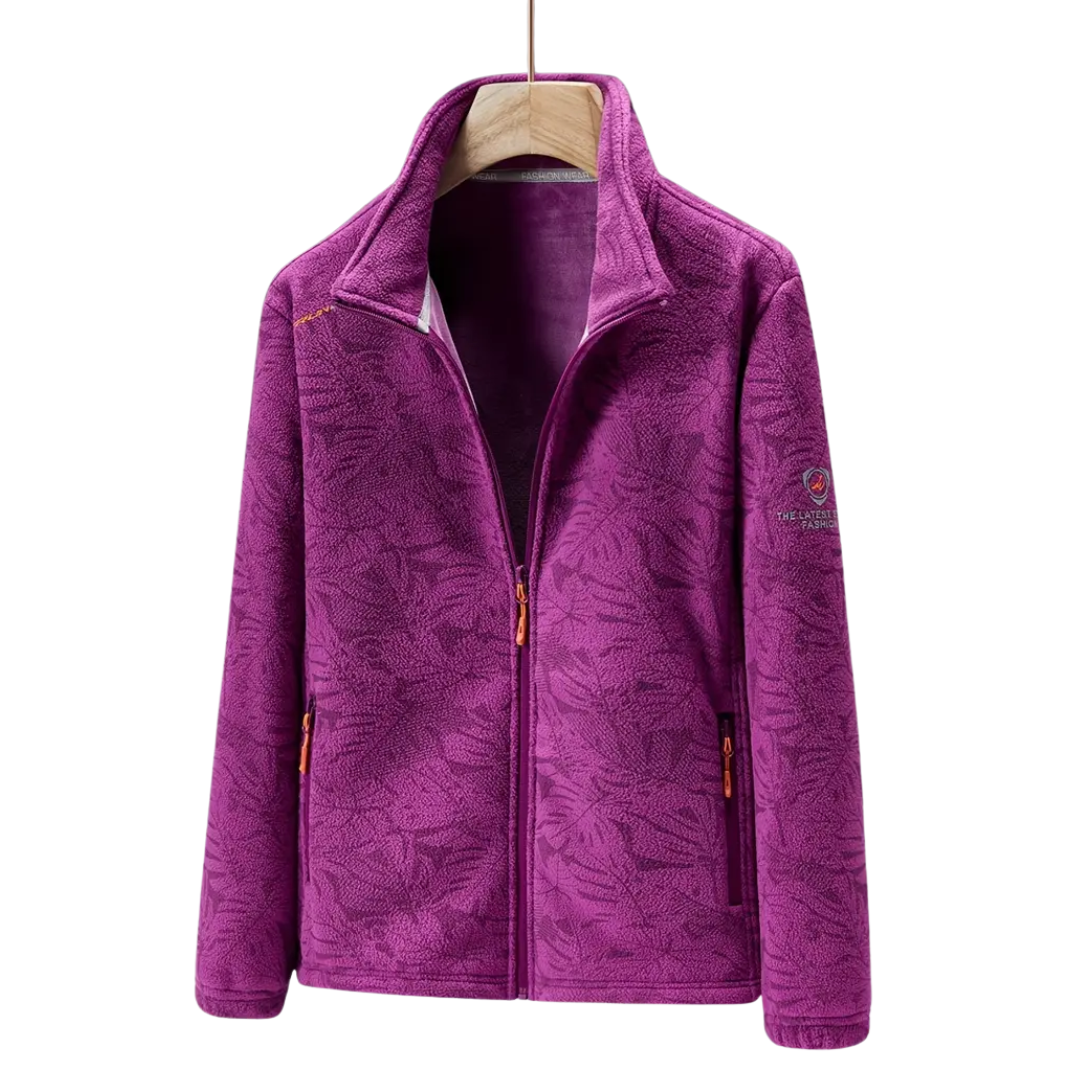 Women’s Fleece Jacket – Long Coat – Winter Outerwear