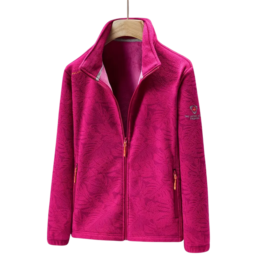 Women’s Fleece Jacket – Long Coat – Winter Outerwear