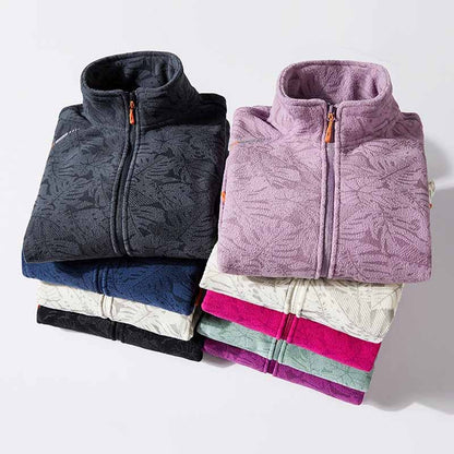 Women’s Fleece Jacket – Long Coat – Winter Outerwear